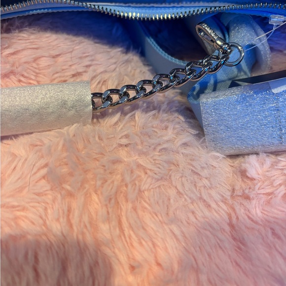 Kate Spade Light Blue Quilted Purse - Picture 4 of 6